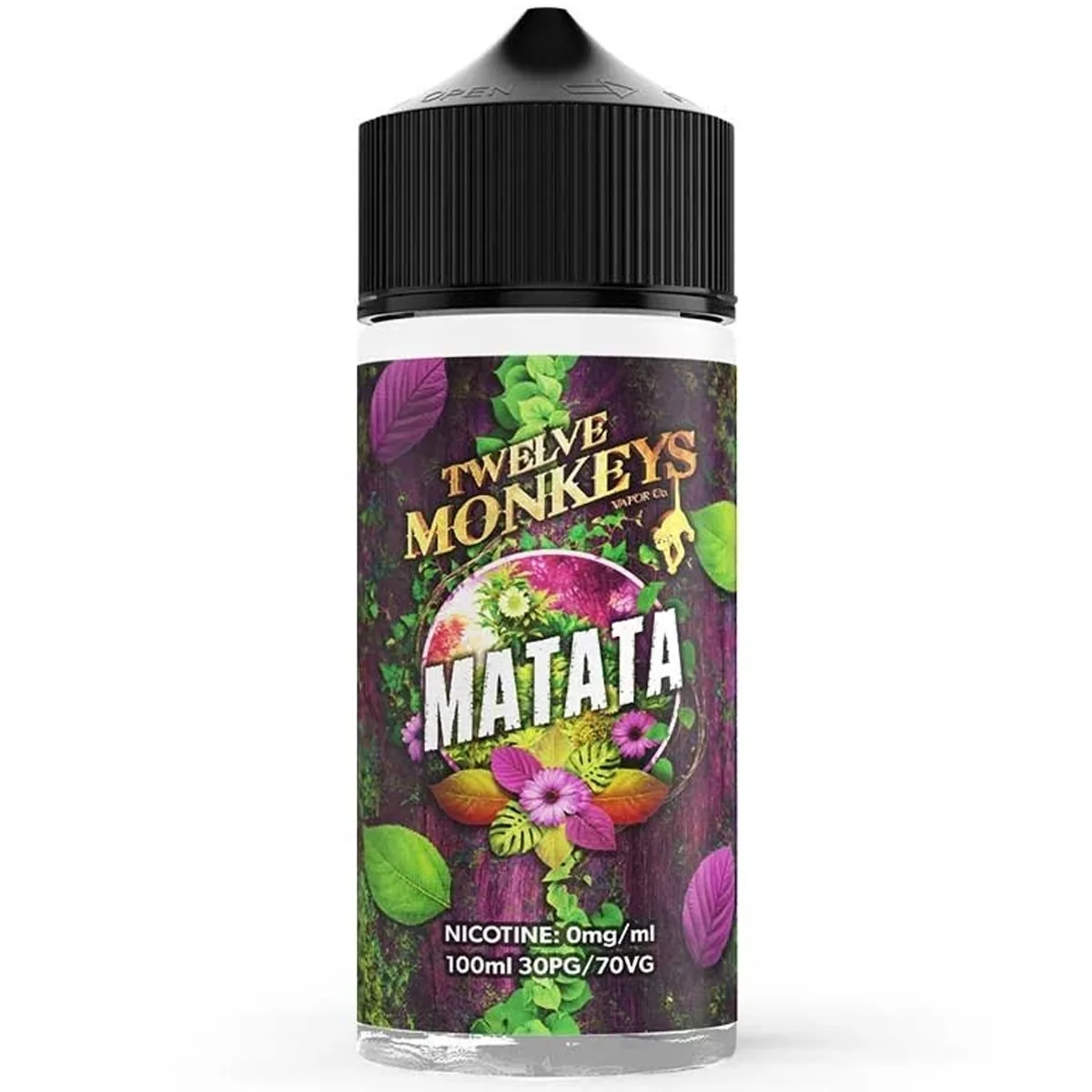 Twelve Monkeys Matata 100/120ml Shortfill 70VG 30PG