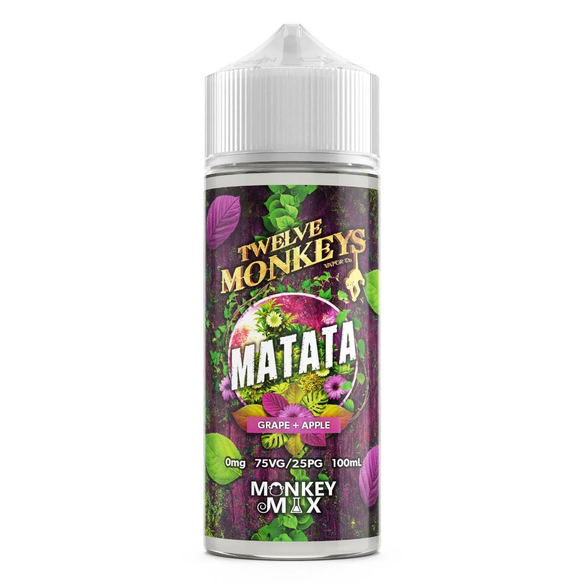 Twelve Monkeys Matata 100ml Shortfill 75VG 25PG