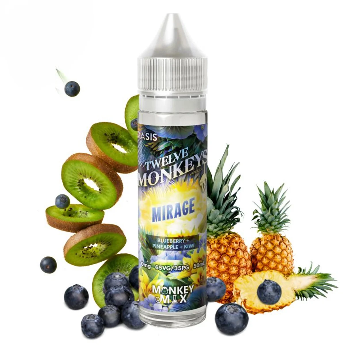 Twelve Monkeys Mirage 50ml Shortfill 70VG 30PG