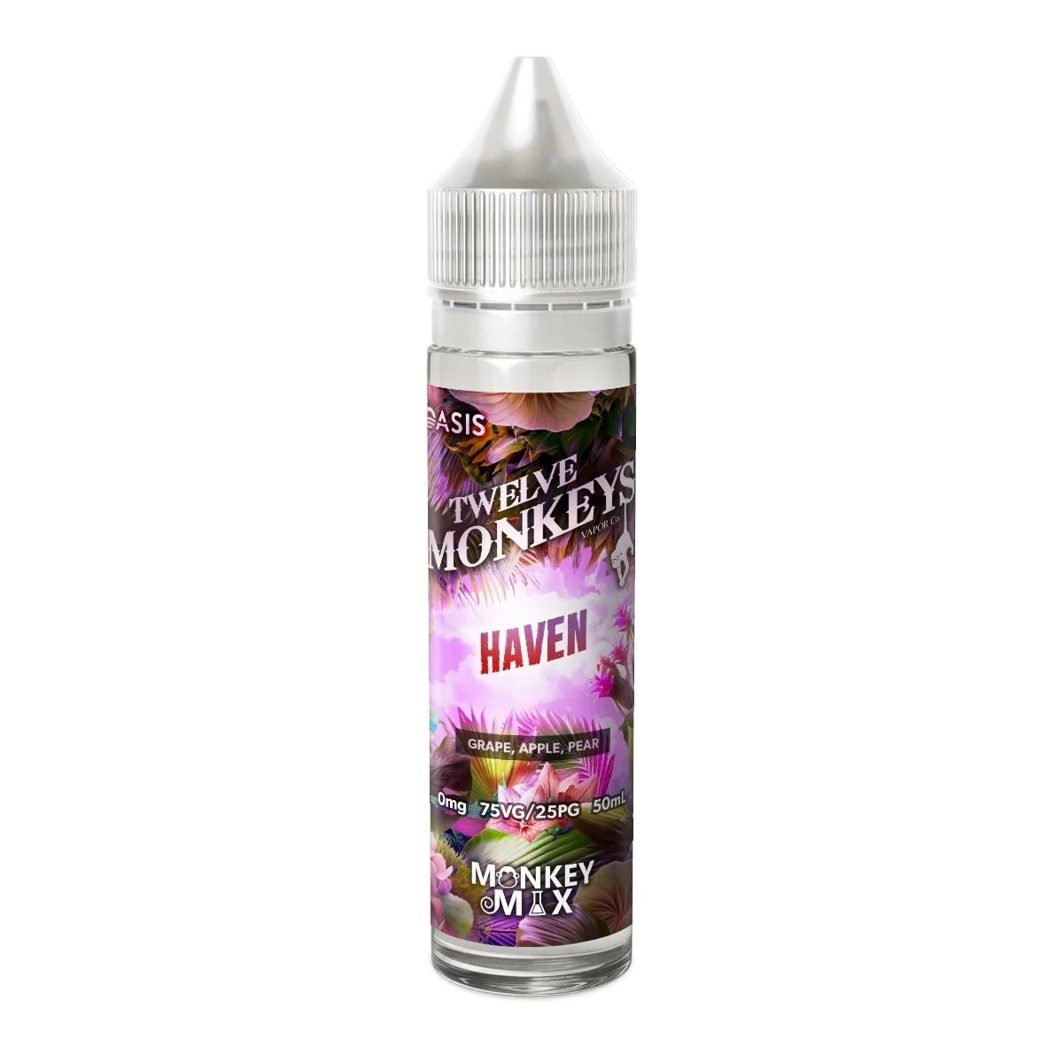 Twelve Monkeys Oasis Haven 50ml Shortfill 75VG 25PG