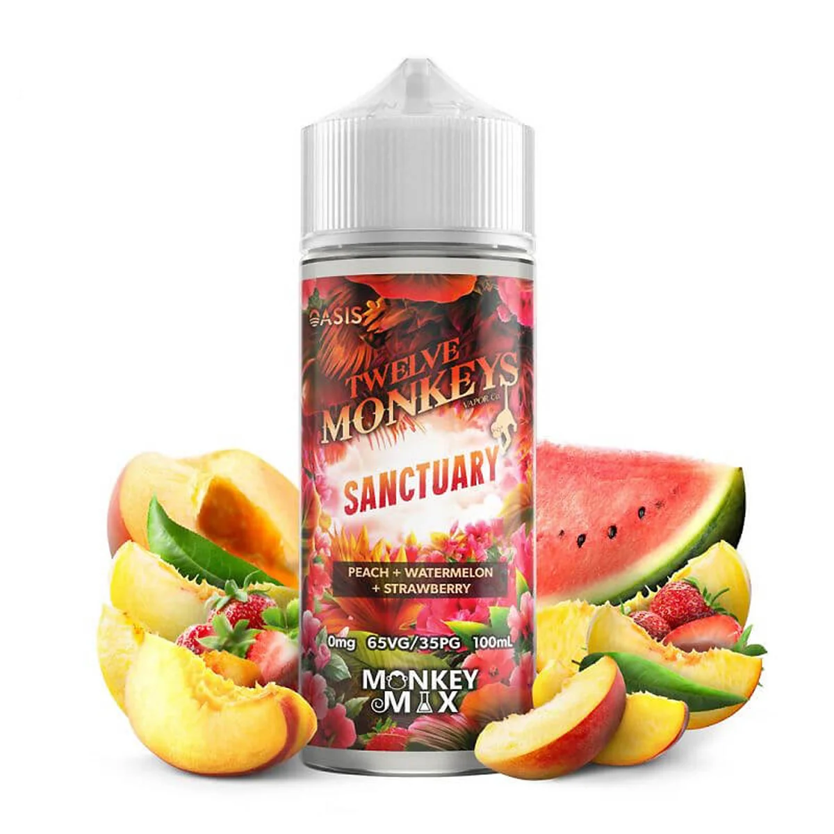 Twelve Monkeys Sanctuary 100ml Shortfill 70VG 30PG